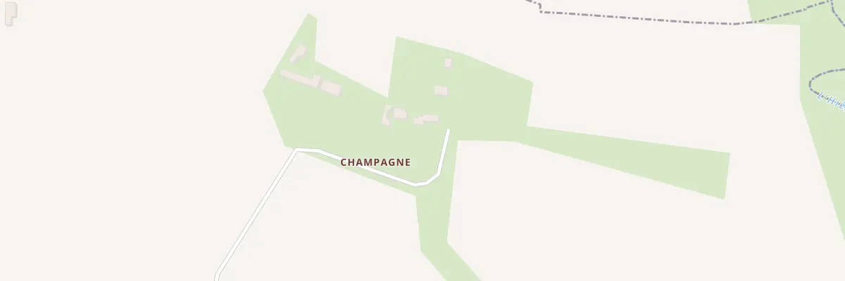 Plan du 1071 Che de Champagne à Chérancé