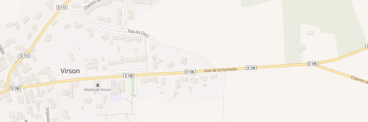 Plan du 27 Rue de la Rochelle à Virson