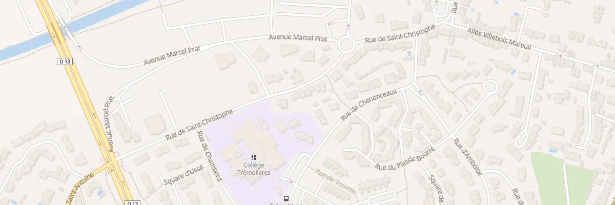 Plan du 37 Rue de St-Christophe à Cholet