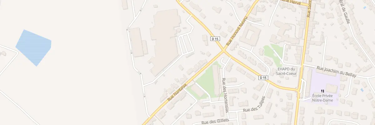 Plan du 16 Rue Nantaise au May-sur-Èvre