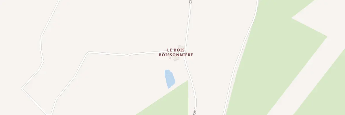 Plan du 5363 Le Bois Boissonniere à La Meilleraie-Tillay