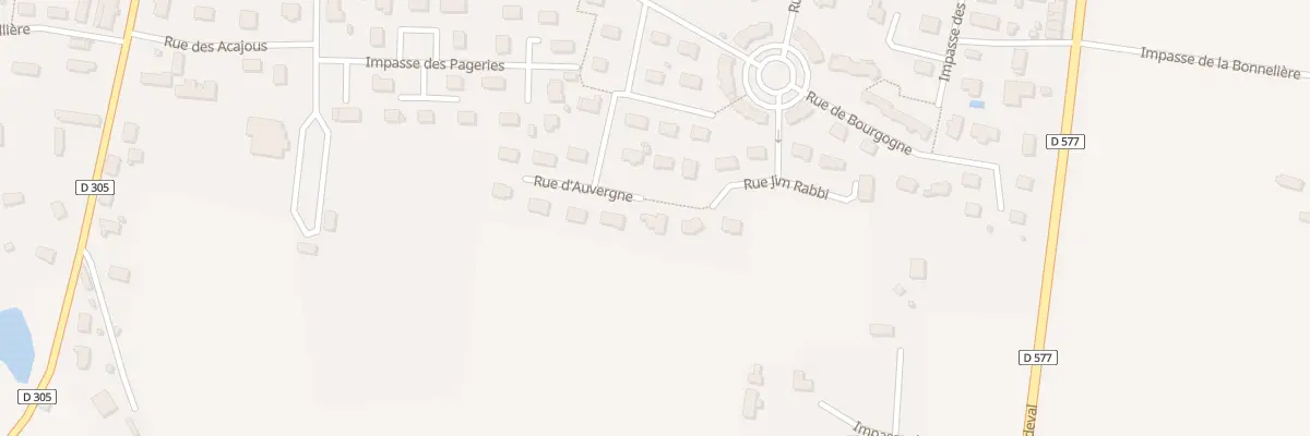 Plan du 9 Rue d’Auvergne - St Germain à Vire Normandie
