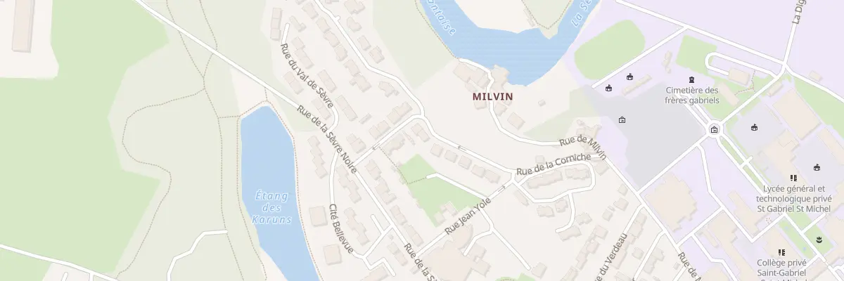Plan du 11 Rue de la corniche à Saint-Laurent-sur-Sèvre