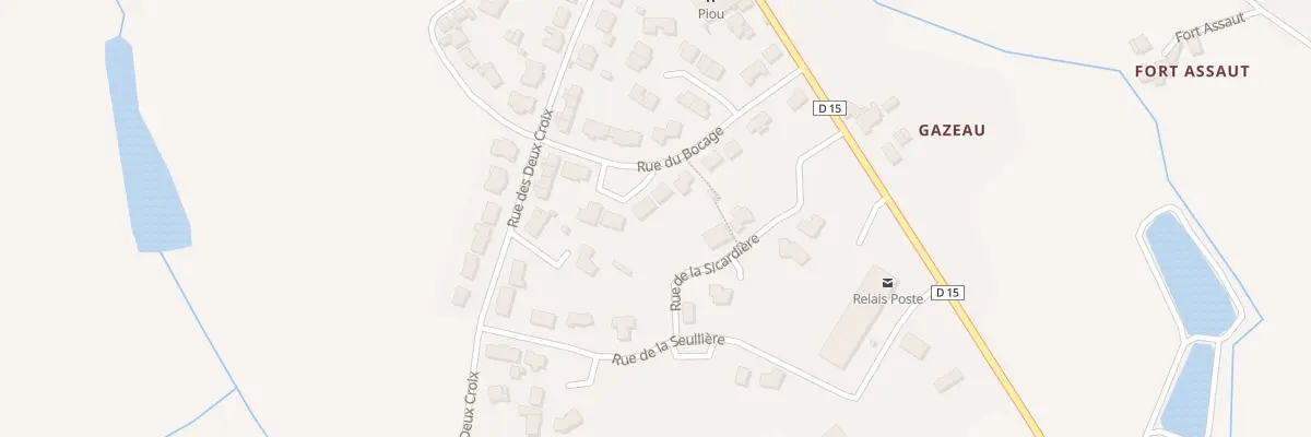 Plan du 2 Sq du Grand Gazeau (Poitev) à Beaupréau-en-Mauges