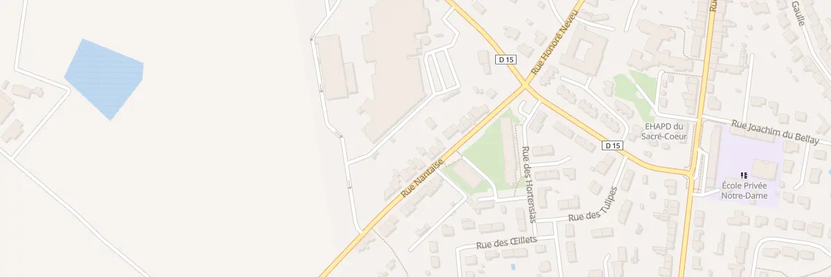 Plan du 20 Rue Nantaise au May-sur-Èvre
