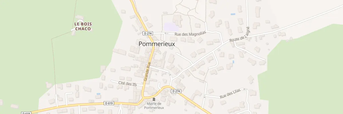 Plan du 7 Rue des Salles à Pommerieux