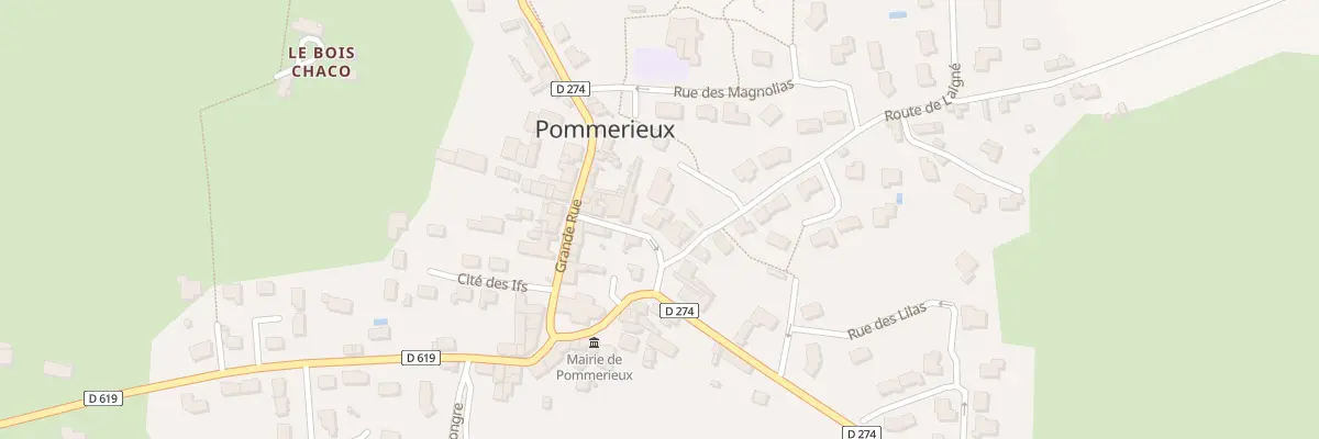 Plan du 5 Pl St Louis à Pommerieux