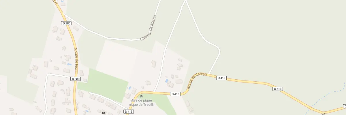 Plan du 73 La Barthe à Lesgor