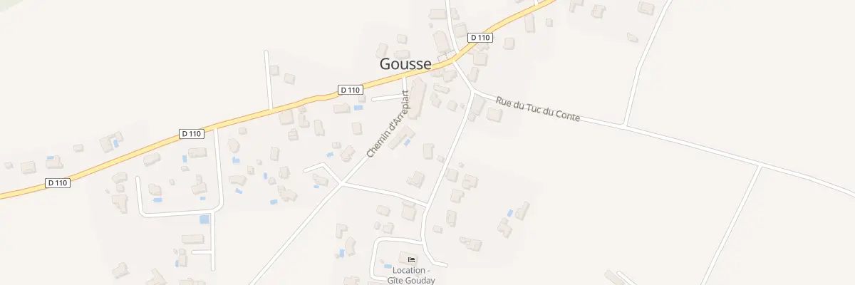 Plan du 140 Rue de la Tuilerie à Gousse