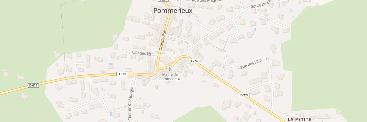 Plan du 2 Pl St Louis à Pommerieux
