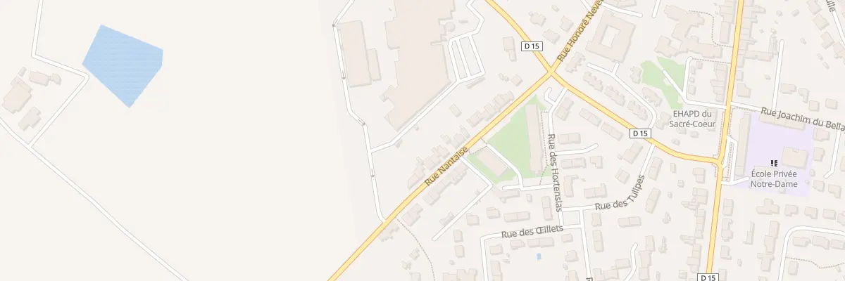 Plan du 24 Rue Nantaise au May-sur-Èvre