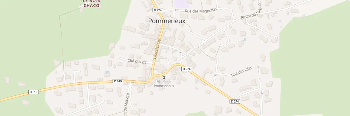 Plan du 1 Pl St Louis à Pommerieux