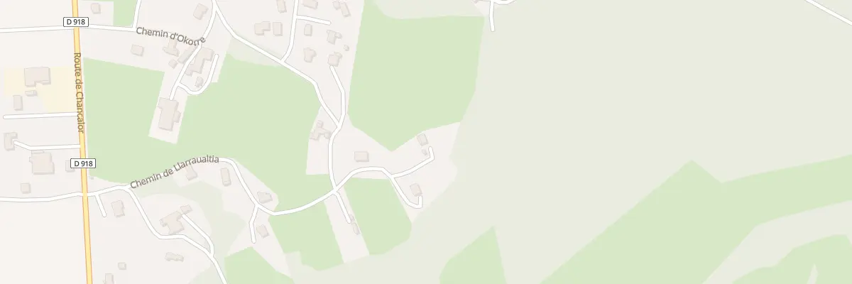 Plan du 449 Che de Llarraualtia à Gotein-Libarrenx