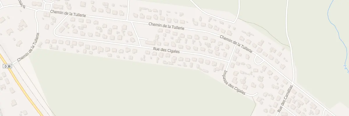 Plan du 42 Rue des Cigales à Morcenx-la-Nouvelle