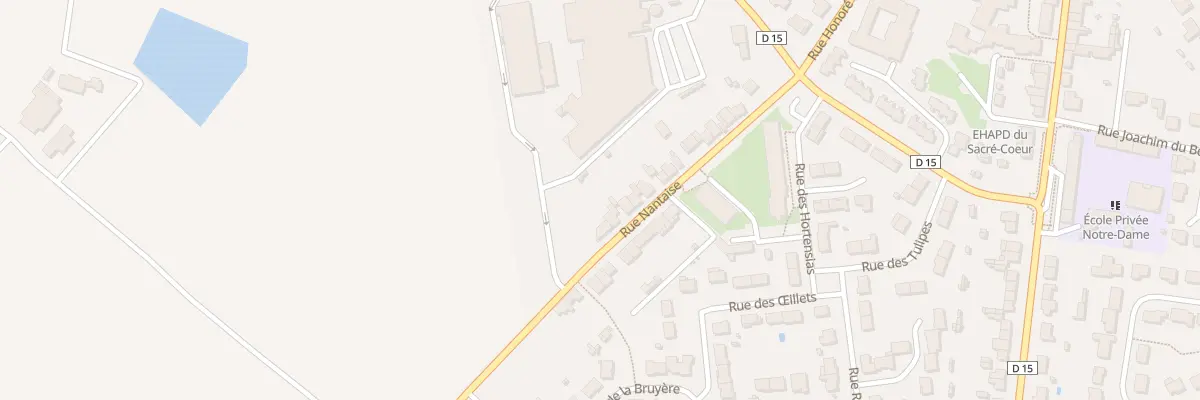 Plan du 28 Rue Nantaise au May-sur-Èvre