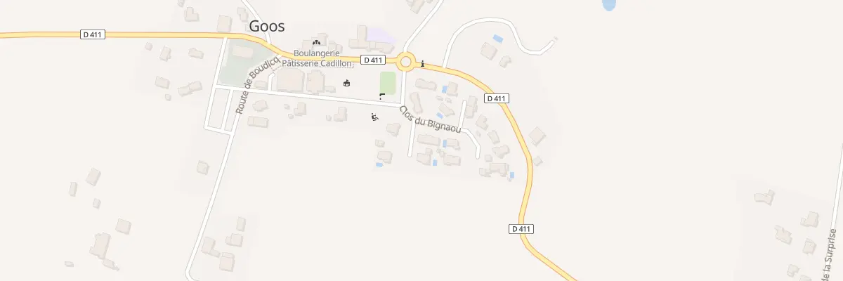 Plan du 10B Clos du Bignaou à Goos