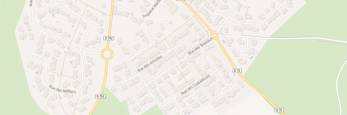 Plan du 11 Rue des ancolies à Saint-Malô-du-Bois