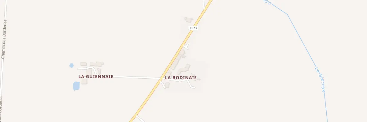 Plan du 3 La Bodinaie à Chazé-sur-Argos