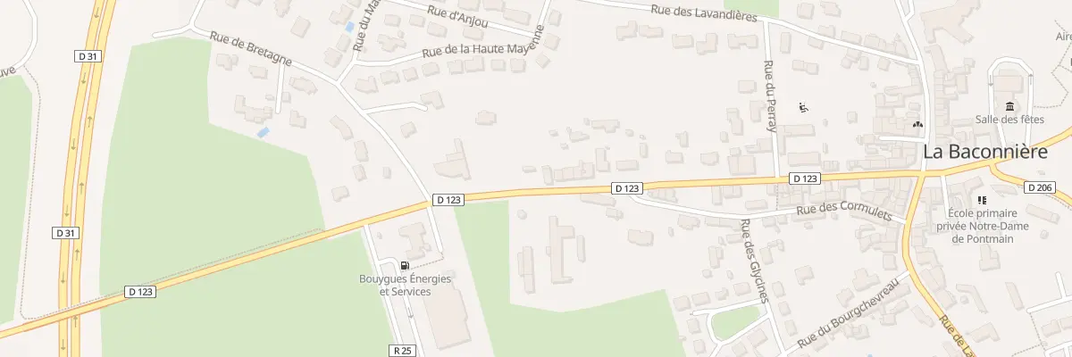 Plan du 46 Rue du Bourgneuf à La Baconnière