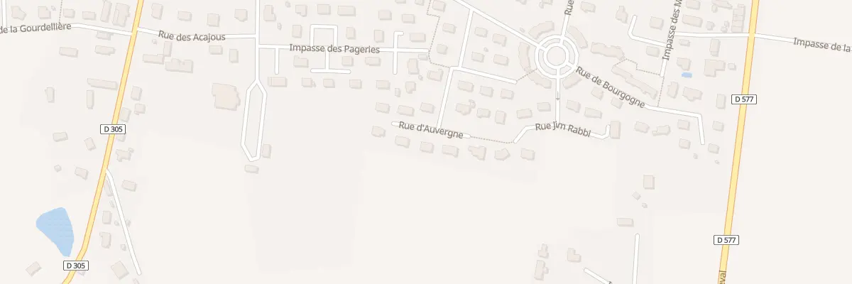 Plan du 13 Rue d’Auvergne - Saint Germain à Vire Normandie