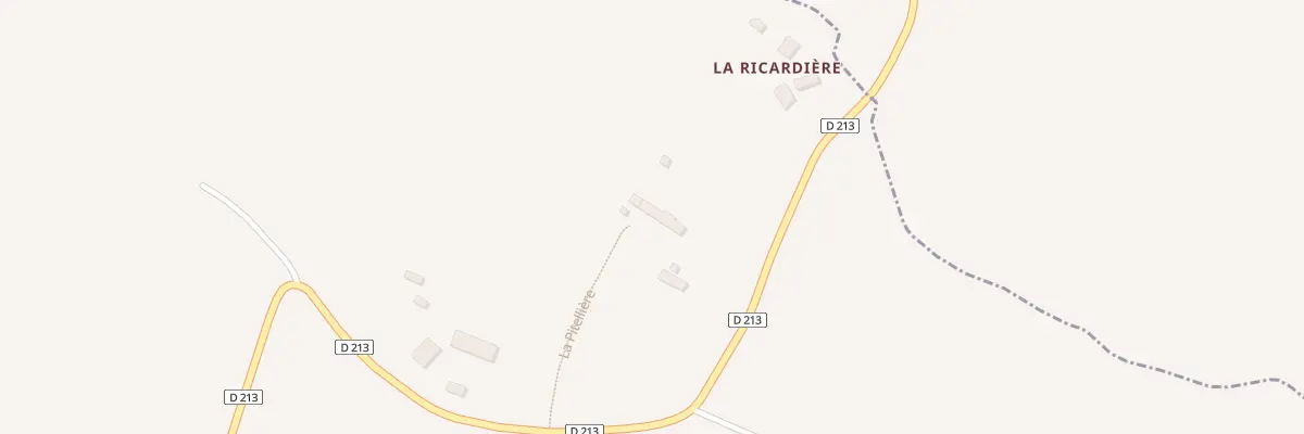 Plan du 9 La Pitelliere à Lamberville