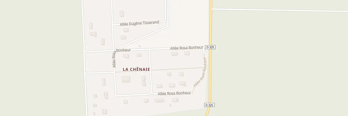 Plan du 14 Lot La Chenaie à Solférino