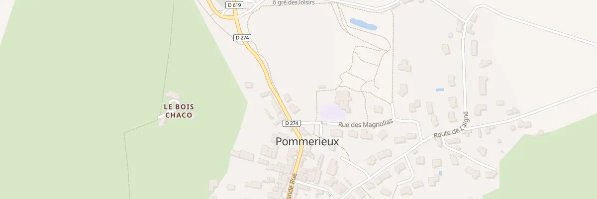 Plan du 20 Gr Grande Rue à Pommerieux