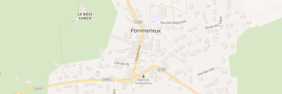 Plan du 1 Rue des Salles à Pommerieux