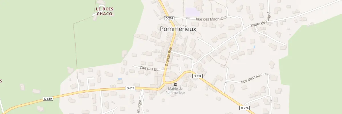 Plan du 4 Gr Grande Rue à Pommerieux