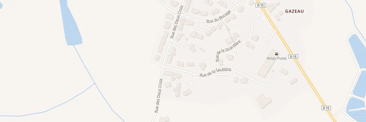 Plan du 1 Rue de la Seullière à Beaupréau-en-Mauges
