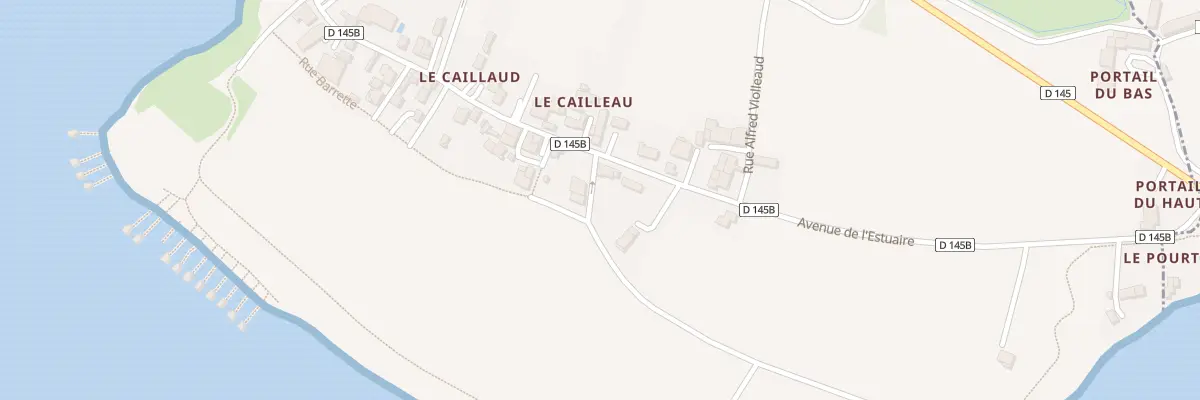 Plan du 1 Rue Barrette à Talmont-sur-Gironde