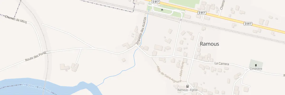 Plan du 5063 Village à Ramous