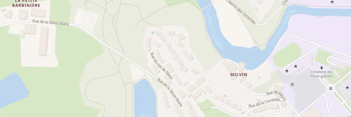 Plan du 21 Rue de la corniche à Saint-Laurent-sur-Sèvre