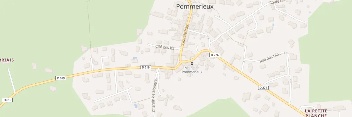 Plan du 3 Gr Grande Rue à Pommerieux