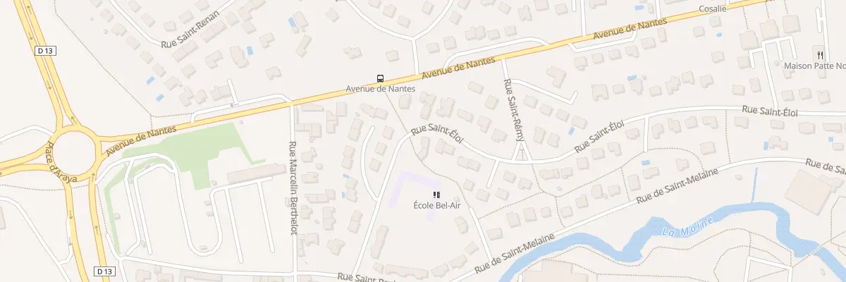 Plan du 49 Rue Saint Eloi à Cholet