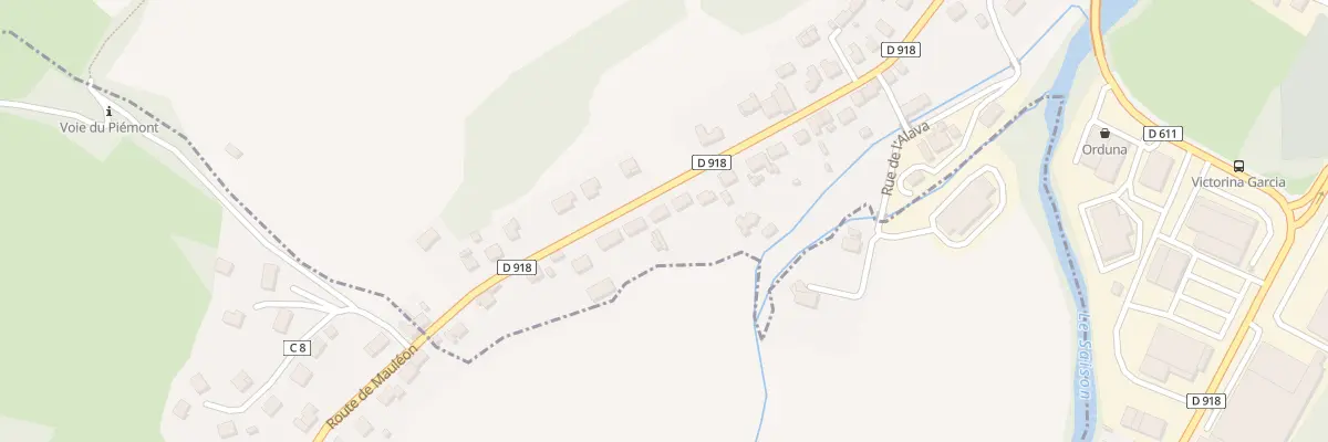 Plan du 83 Rue de la Navarre à Mauléon-Licharre