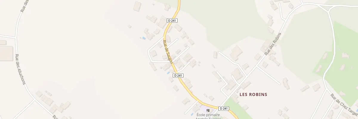Plan du 10 Rue de Saujon au Chay