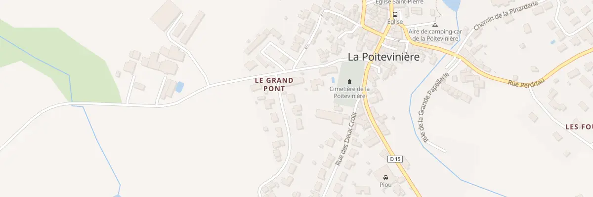 Plan du 1 Rue de la Marquetterie à Beaupréau-en-Mauges