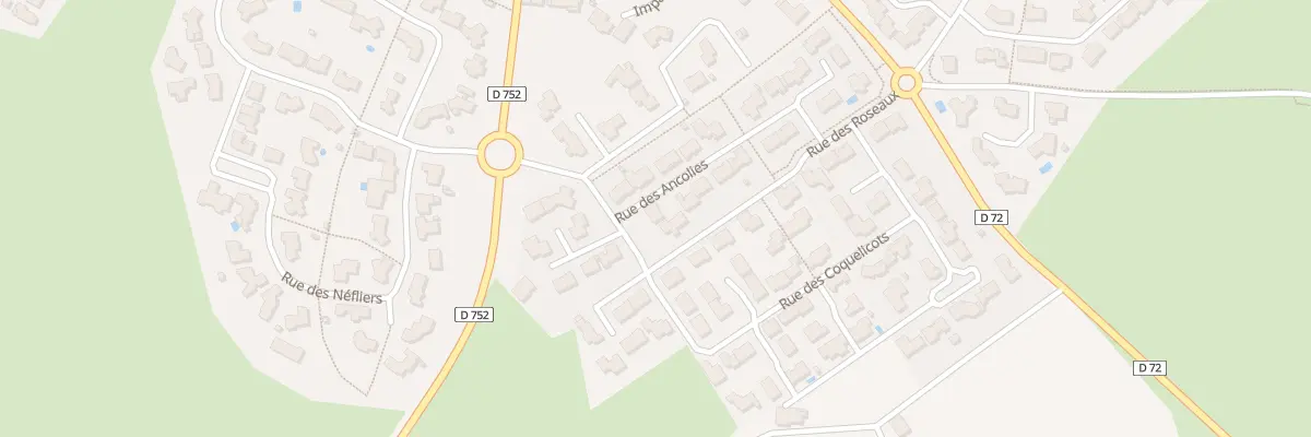 Plan du 1 Rue des ancolies à Saint-Malô-du-Bois
