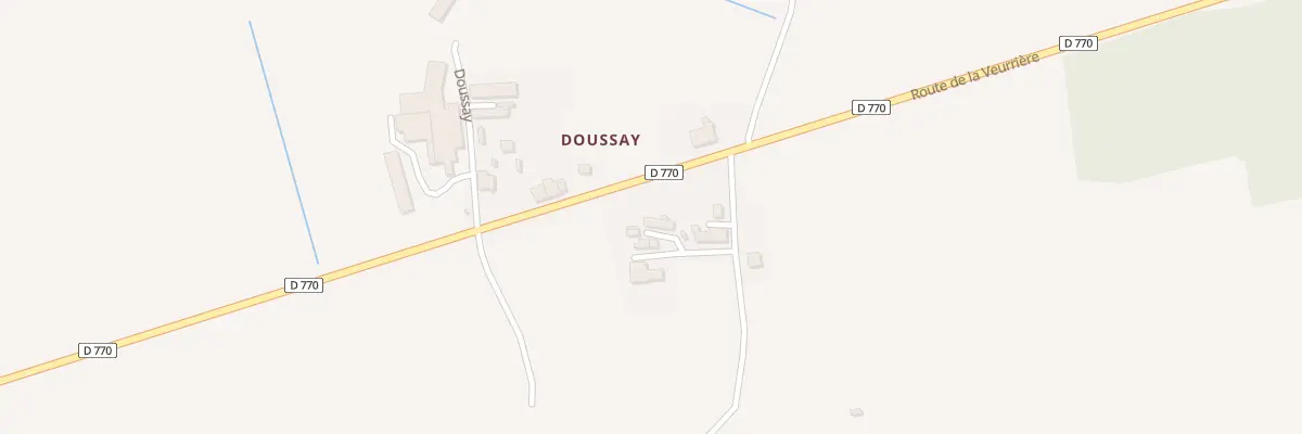 Plan du 5090 Doussay à Chazé-sur-Argos