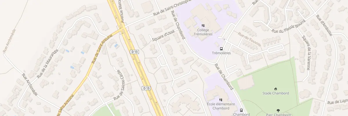 Plan du 11 Sq d’Ussé à Cholet