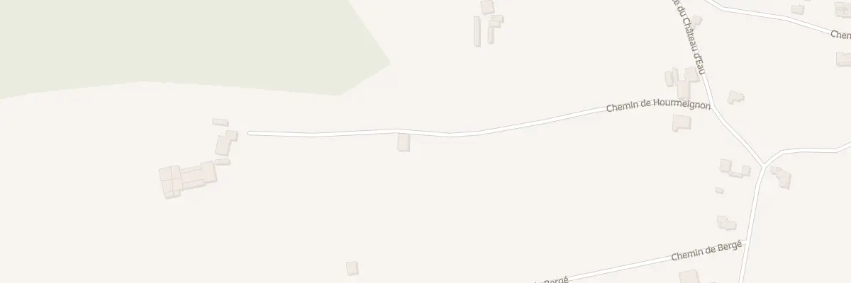 Plan du 361 Che de Hourmeignon à Mouscardès
