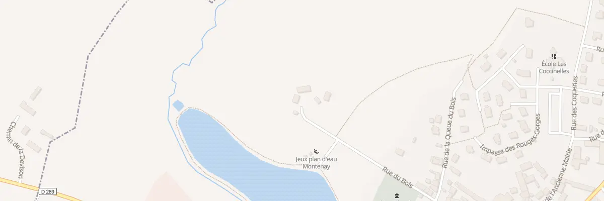 Plan du 248 Rue du Bois à Montenay