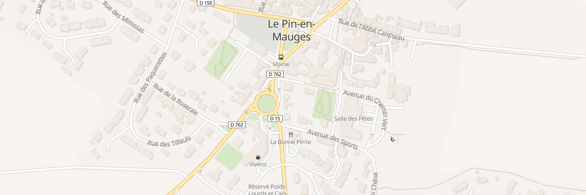 Plan du 5218 Rue de la Vendee (Pin en Mauge à Beaupréau-en-Mauges