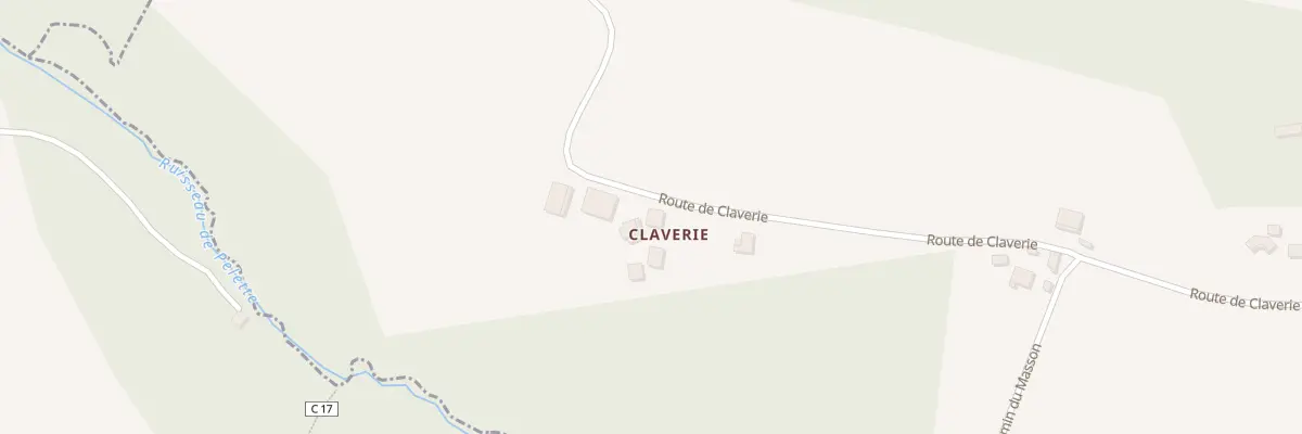 Plan du 789 Rte de Claverie à Gamarde-les-Bains