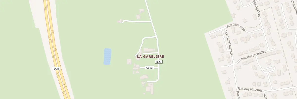Plan du 366 Che de la Garelière à La Baconnière