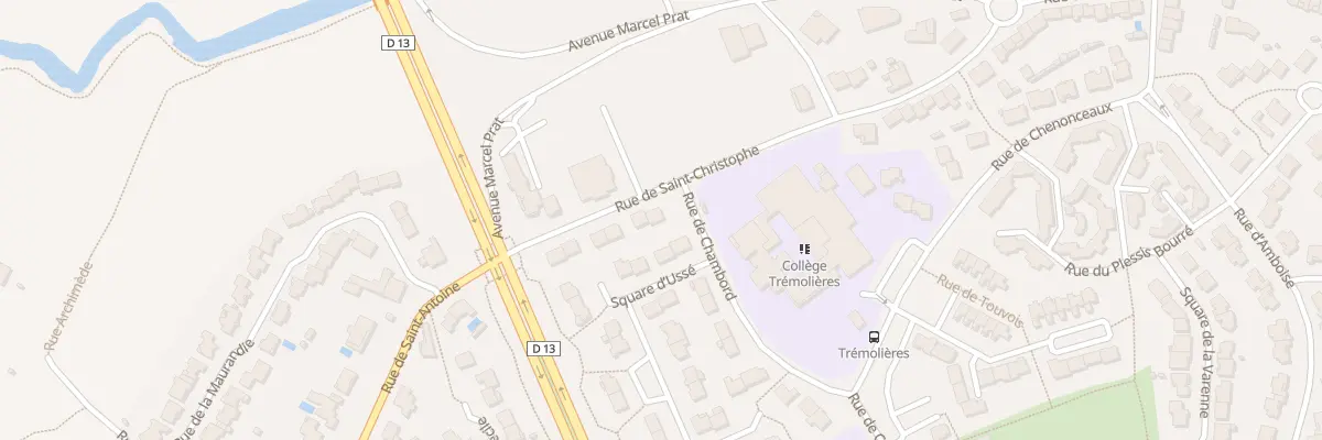 Plan du 47 Rue de St-Christophe à Cholet