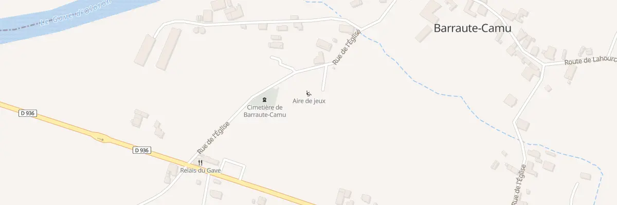 Plan du 9052 Rte de l’Eglise à Barraute-Camu