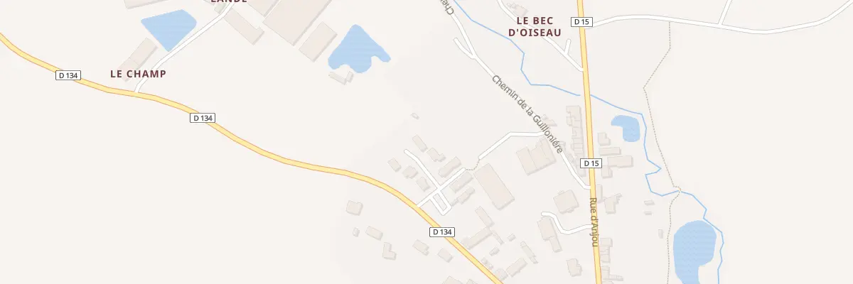 Plan du 8 Rue de Galerne à Beaupréau-en-Mauges