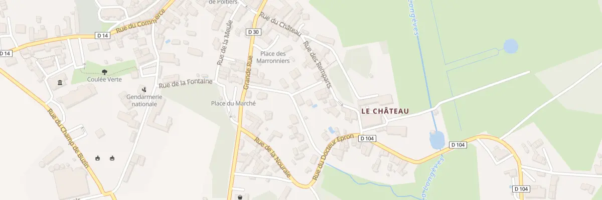 Plan du 2 Imp du Marais à L’Hermenault